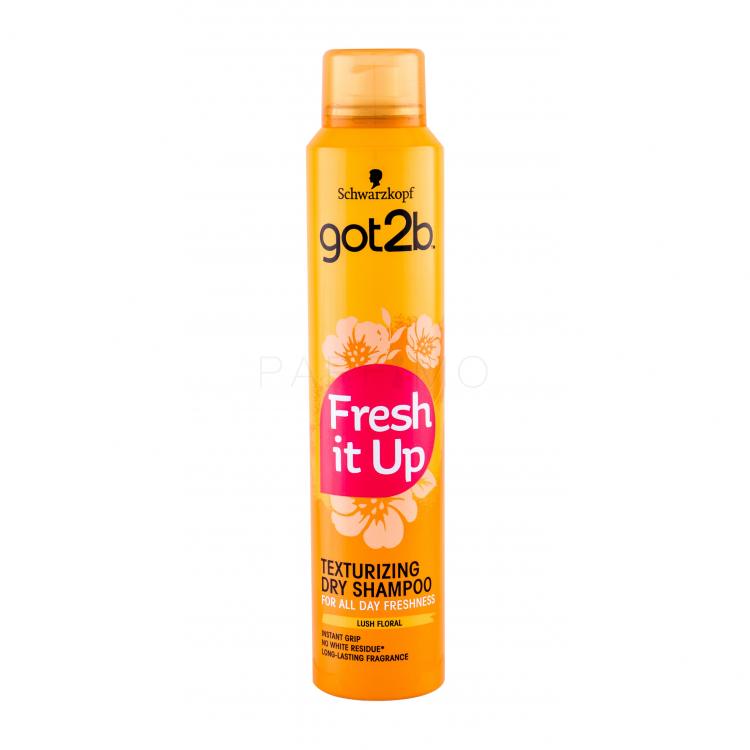 Schwarzkopf Got2b Fresh It Up Texturizing Szárazsampon nőknek 200 ml