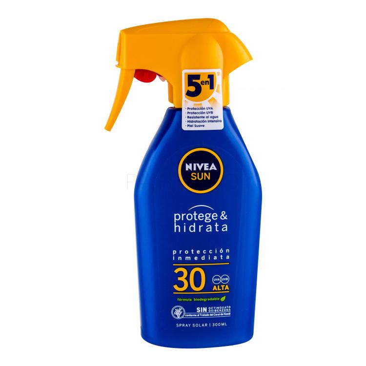 Nivea Sun Protect &amp; Moisture SPF30 Fényvédő készítmény testre 300 ml