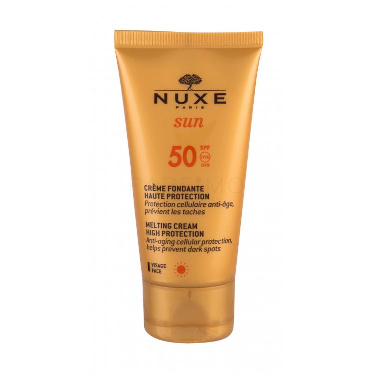 NUXE Sun Melting Cream SPF50 Fényvédő készítmény arcra 50 ml