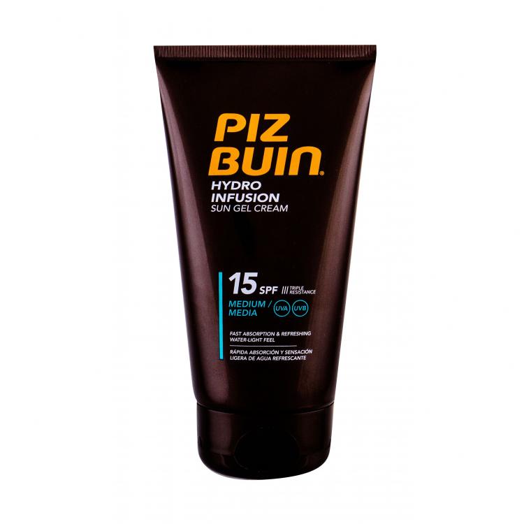 PIZ BUIN Hydro Infusion Sun Gel Cream SPF15 Fényvédő készítmény testre 150 ml