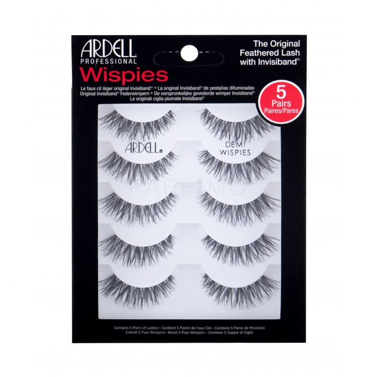 Ardell Wispies Demi Wispies Műszempilla nőknek 5 db Változat Black