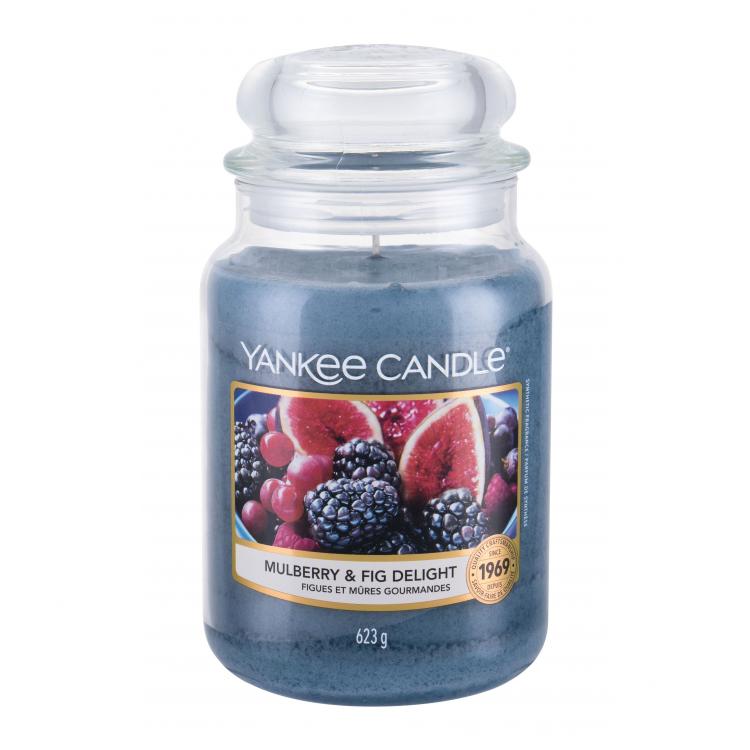 Yankee Candle Mulberry &amp; Fig Delight Illatgyertya 623 g