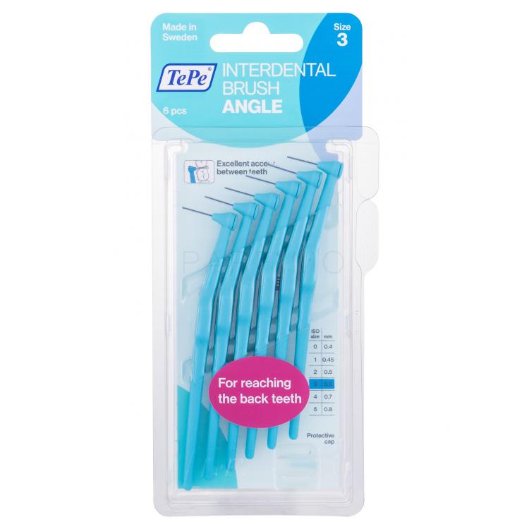 TePe Angle 0,6 mm Fogközkefe 6 db