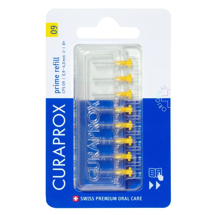 Curaprox CPS 09 Prime Refill 0,9 - 4,0 mm Fogközkefe Szett