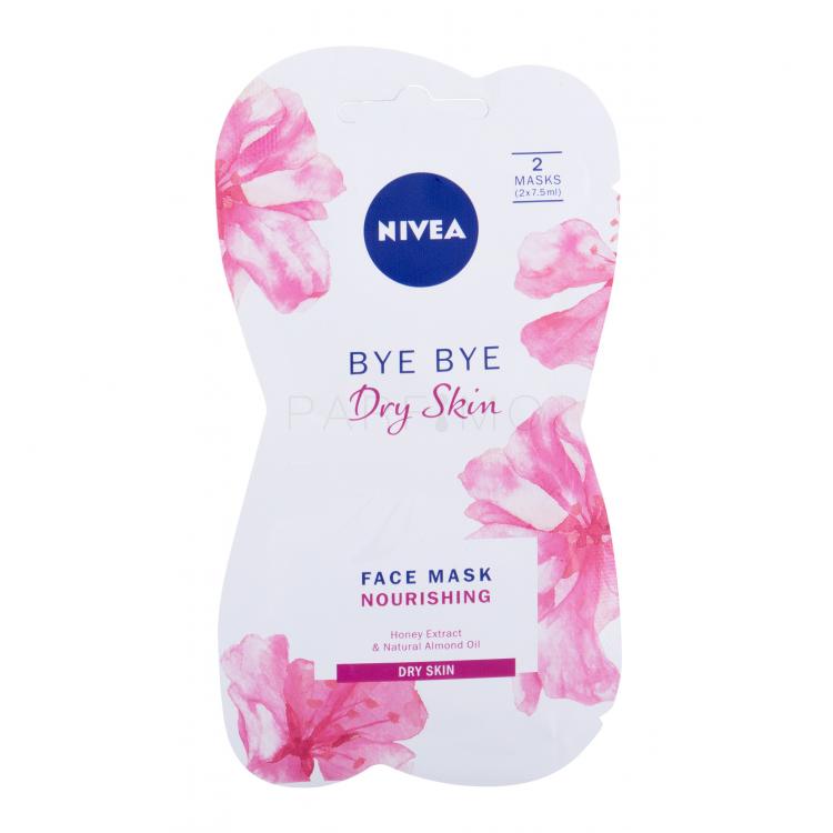 Nivea Bye Bye Dry Skin Arcmaszk nőknek 15 ml