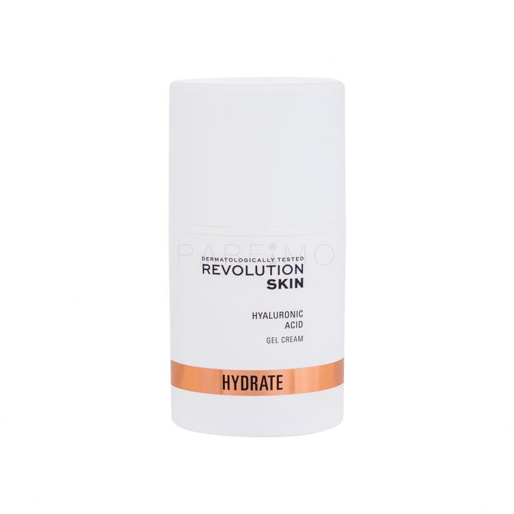 Revolution Skincare Hydrate Hyaluronic Acid Gel Cream Nappali arckrém nőknek 50 ml