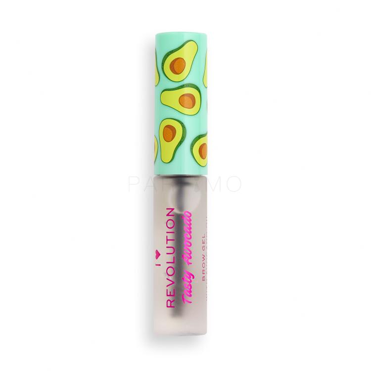 I Heart Revolution Tasty Avocado Brow Gel Szemöldökspirál nőknek 6 ml Változat Clear