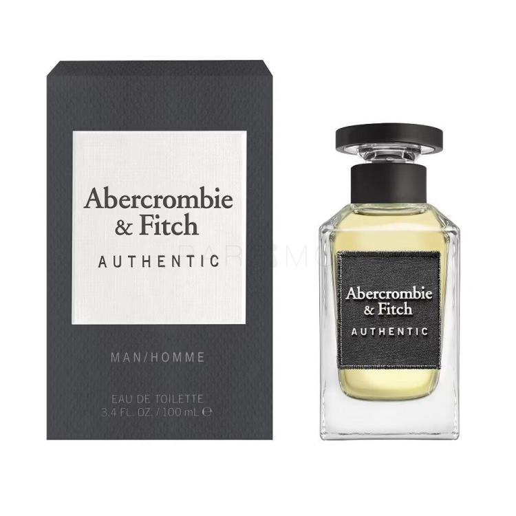 Abercrombie &amp; Fitch Authentic Eau de Toilette férfiaknak 100 ml