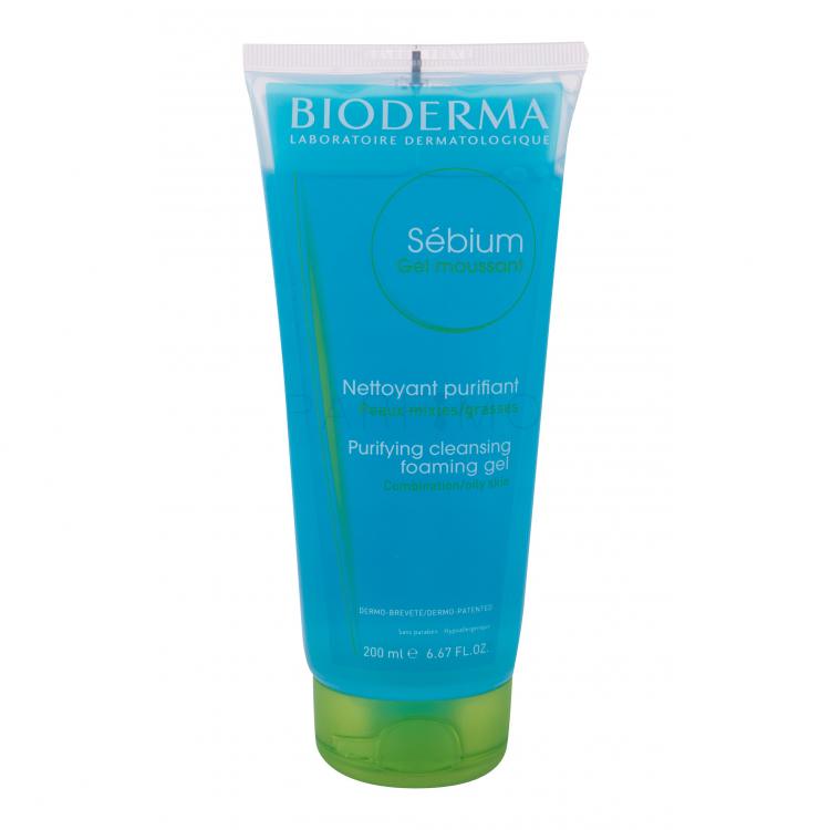 BIODERMA Sébium Gel Moussant Arctisztító gél nőknek 200 ml