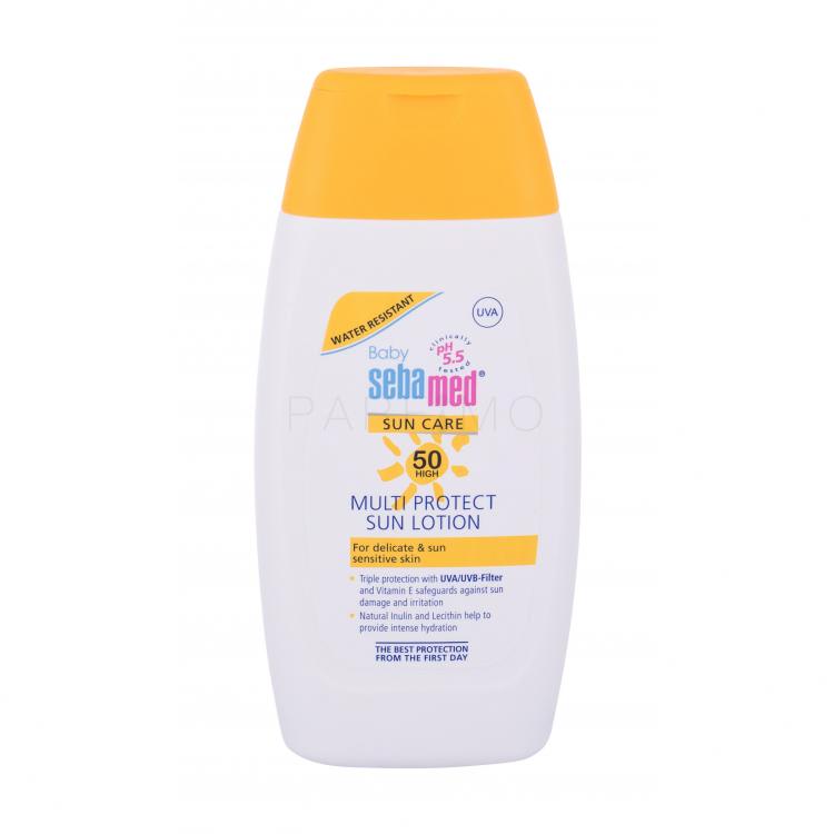 SebaMed Baby Sun Care Multi Protect Sun Lotion SPF50 Fényvédő készítmény testre gyermekeknek 200 ml