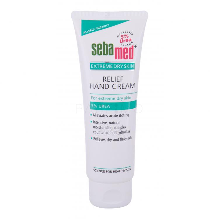 SebaMed Extreme Dry Skin Relief Hand Cream 5% Urea Kézkrém nőknek 75 ml