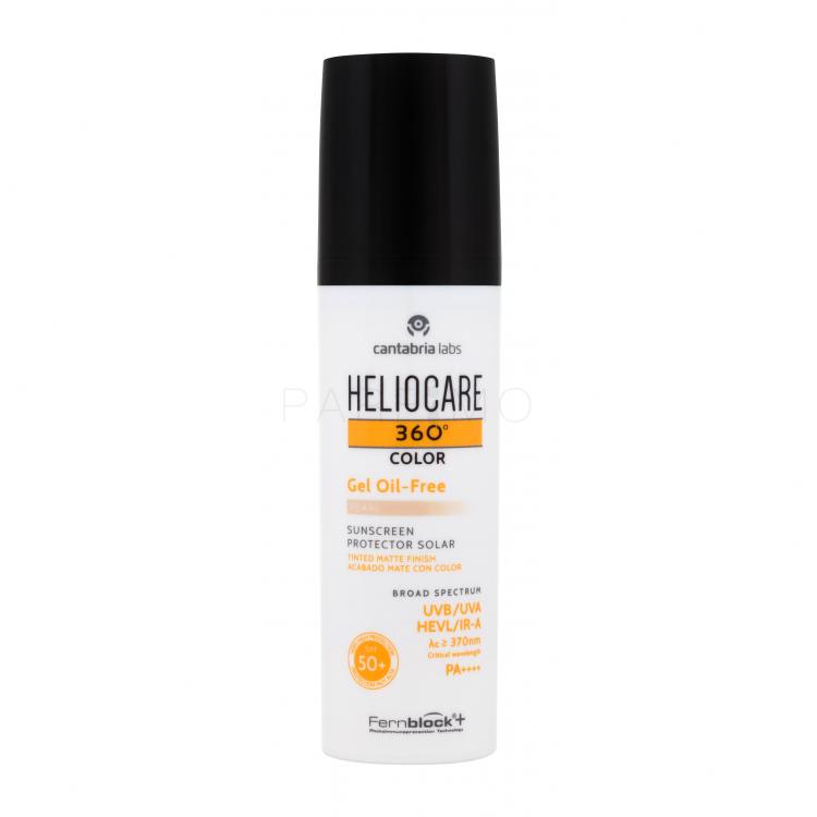 Heliocare 360° SPF50+ Fényvédő készítmény arcra nőknek 50 ml Változat Pearl