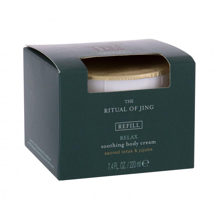 Rituals The Ritual Of Jing Soothing Body Cream Testápoló krém nőknek Refill 220 ml