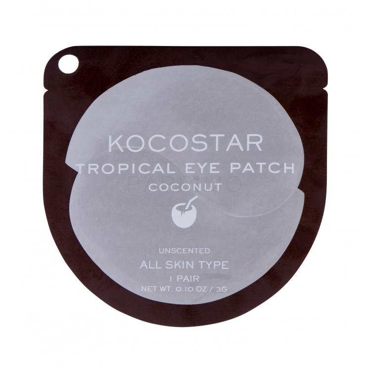 Kocostar Eye Mask Tropical Eye Patch Szemmaszk nőknek 3 g Változat Coconut