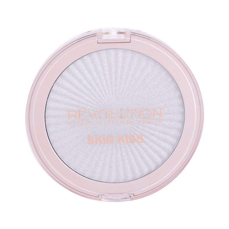 Makeup Revolution London Skin Kiss Highlighter nőknek 14 g Változat Frozen Kiss