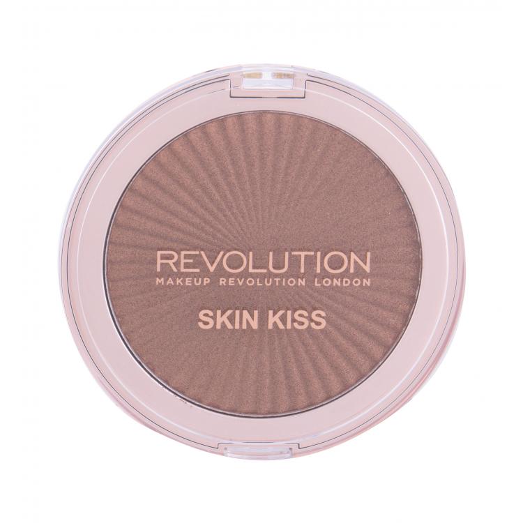 Makeup Revolution London Skin Kiss Highlighter nőknek 14 g Változat Sun Kiss