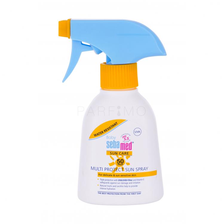 SebaMed Baby Sun Care Multi Protect Sun Spray SPF50 Fényvédő készítmény testre gyermekeknek 200 ml