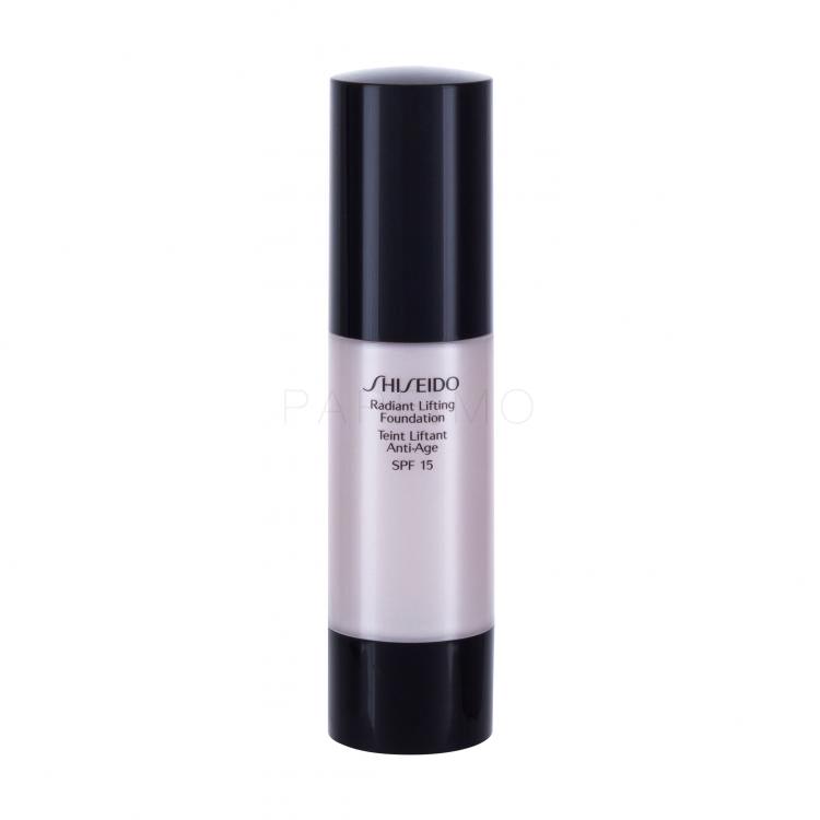 Shiseido Radiant Lifting Foundation SPF15 Alapozó nőknek 30 ml Változat WB60 Natural Deep Warm Beige