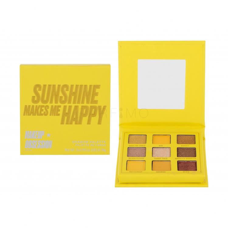 Makeup Obsession Sunshine Makes Me Happy Szemhéjfesték nőknek 3,42 g