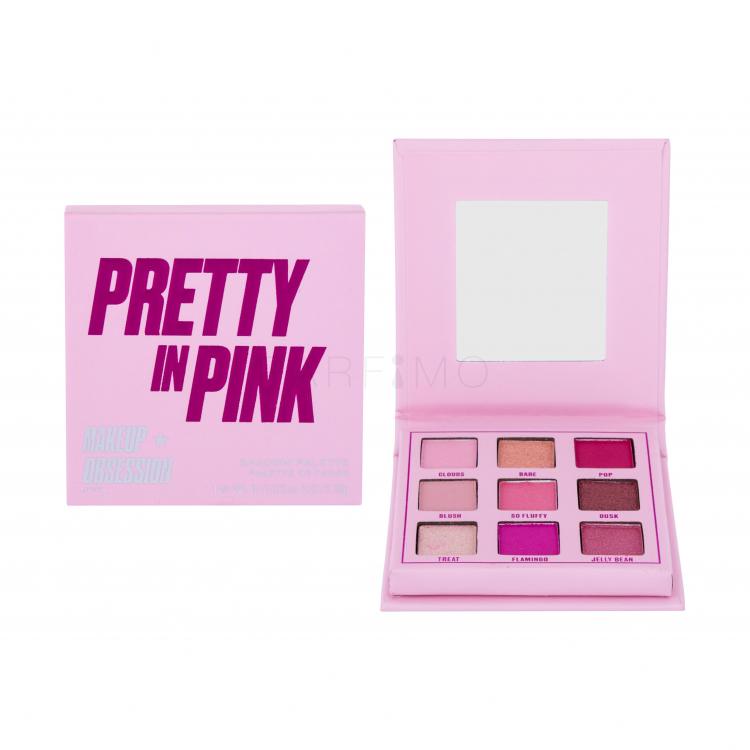 Makeup Obsession Pretty In Pink Szemhéjfesték nőknek 3,42 g