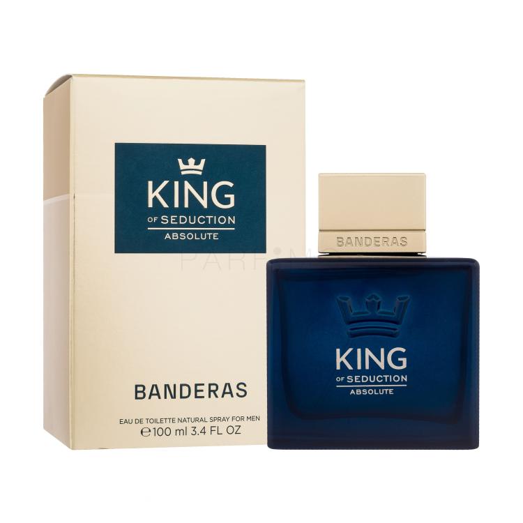 Banderas King of Seduction Absolute Eau de Toilette férfiaknak 100 ml