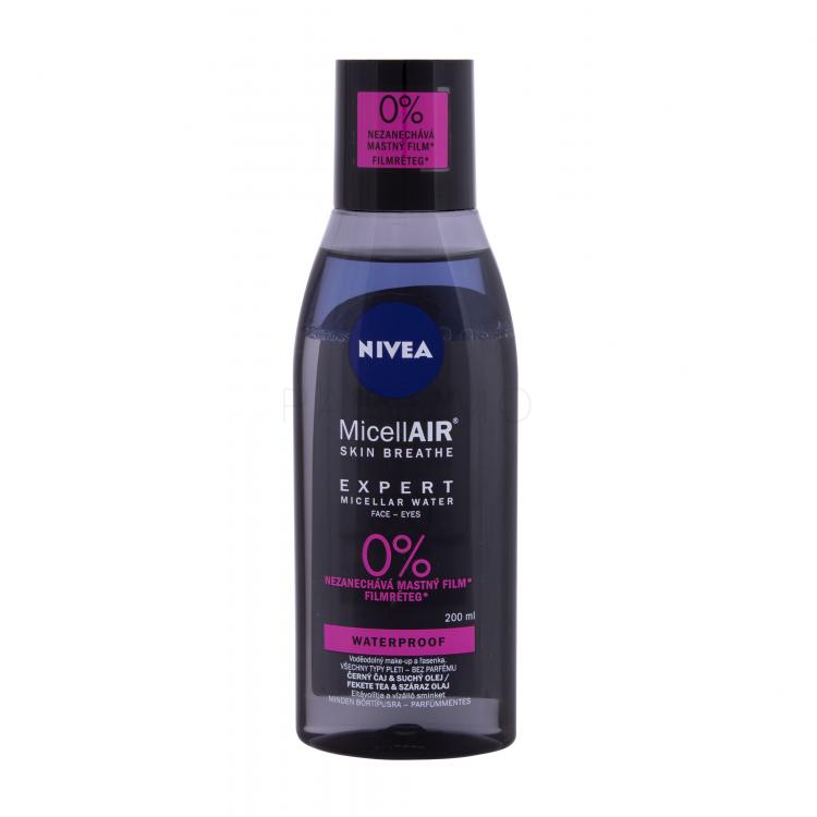 Nivea MicellAIR® Expert Waterproof Micellás víz nőknek 200 ml