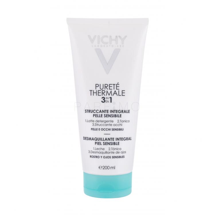 Vichy Pureté Thermale 3 in 1 Sminklemosó arcra nőknek 200 ml