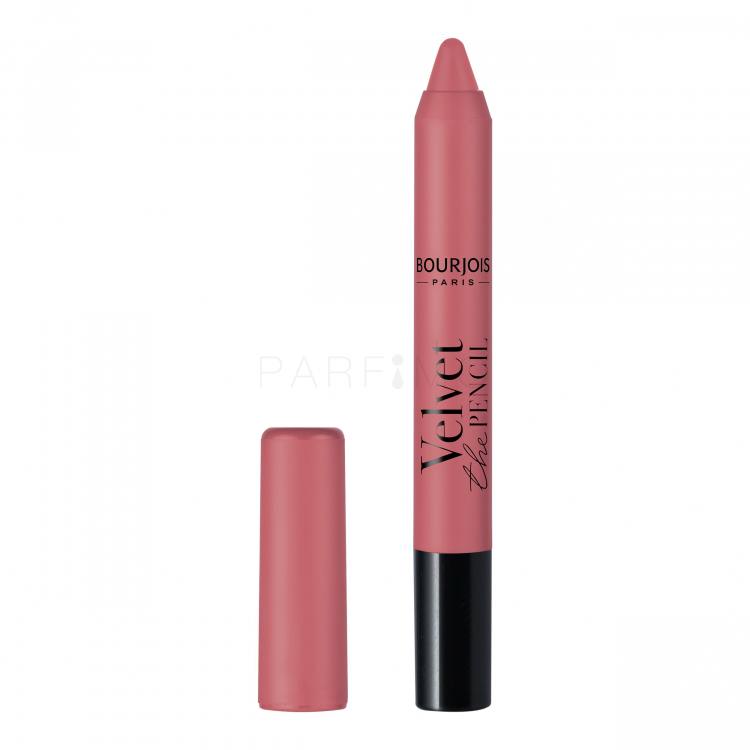 BOURJOIS Paris Velvet The Pencil Rúzs nőknek 3 g Változat 04 Amou-Rose