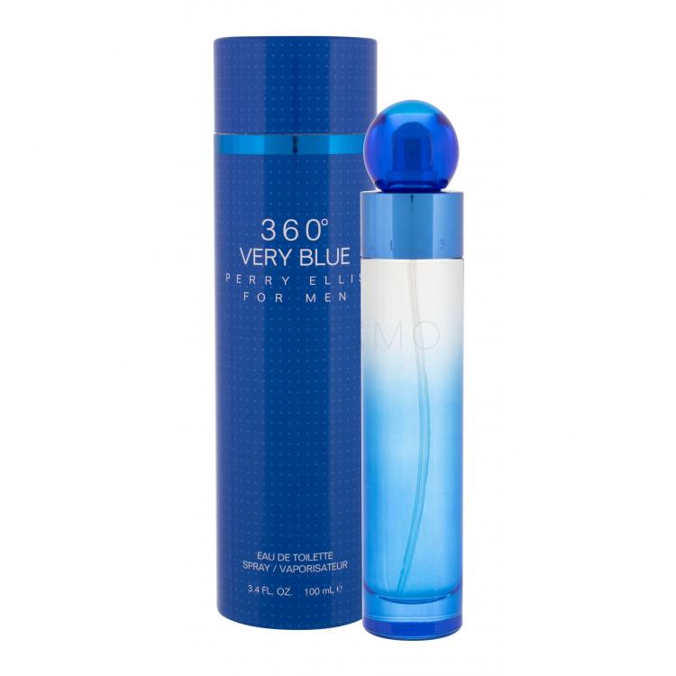 Perry Ellis 360° Very Blue Eau de Toilette férfiaknak 100 ml