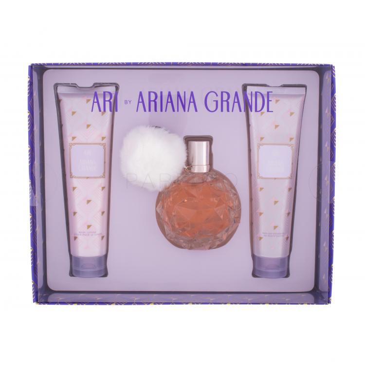 Ariana Grande Ari Ajándékcsomagok Eau de Parfum 100 ml + testápoló tej 100 ml + tusfürdő gel 100 ml