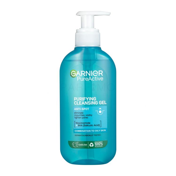 Garnier Pure Active Purifying Cleansing Gel Arctisztító gél 200 ml