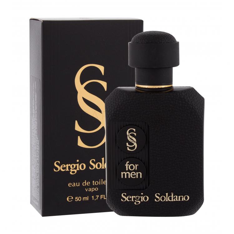 Sergio Soldano Black Eau de Toilette férfiaknak 50 ml