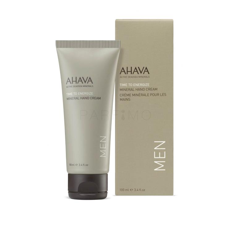 AHAVA Men Time To Energize Kézkrém férfiaknak 100 ml