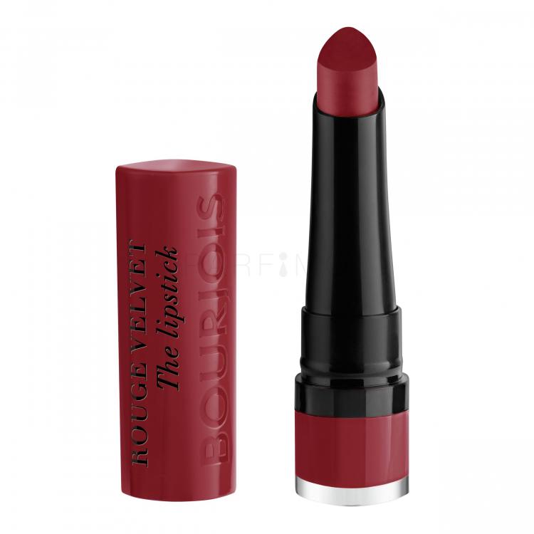 BOURJOIS Paris Rouge Velvet The Lipstick Rúzs nőknek 2,4 g Változat 35 Perfect Date