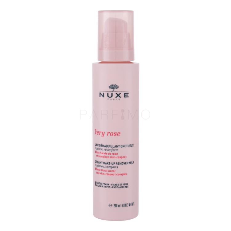 NUXE Very Rose Sminklemosó arcra nőknek 200 ml teszter