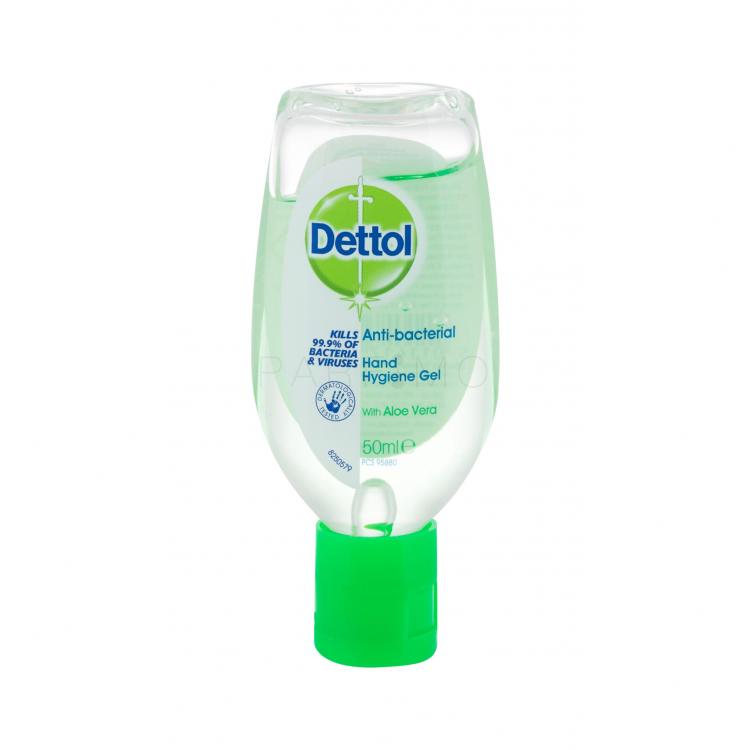 Dettol Antibacterial Hand Hygiene Gel Aloe Vera Antibakteriális készítmény 50 ml