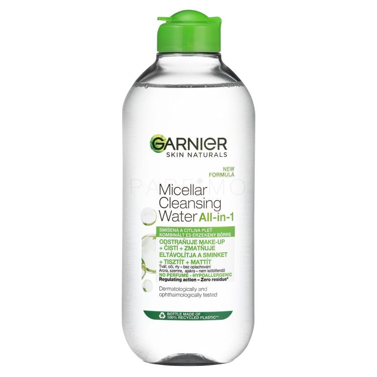 Garnier Skin Naturals Micellar Water All-In-1 Combination &amp; Sensitive Micellás víz nőknek 400 ml