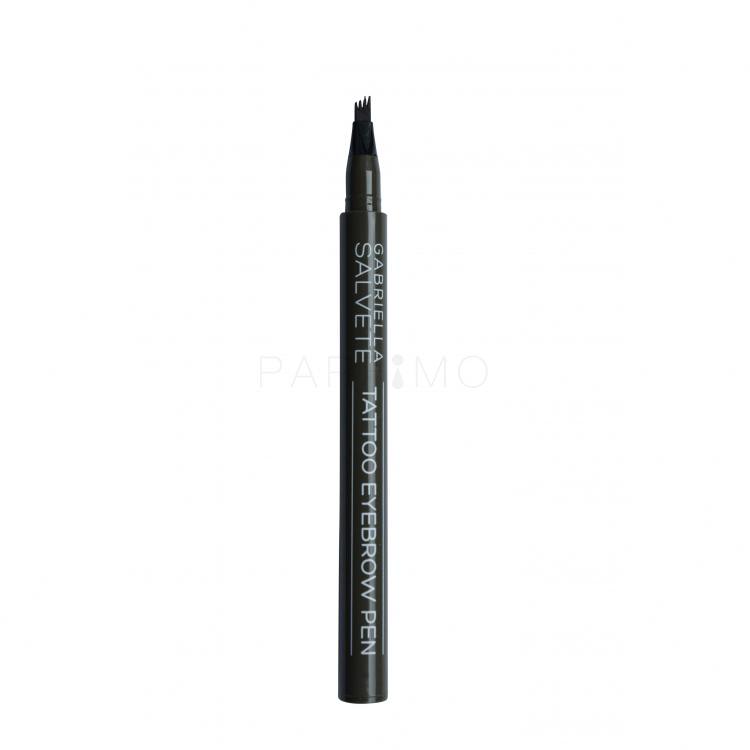 Gabriella Salvete Tattoo Eyebrow Pen Szemöldökceruza nőknek 0,28 g Változat 03 Dark Brown