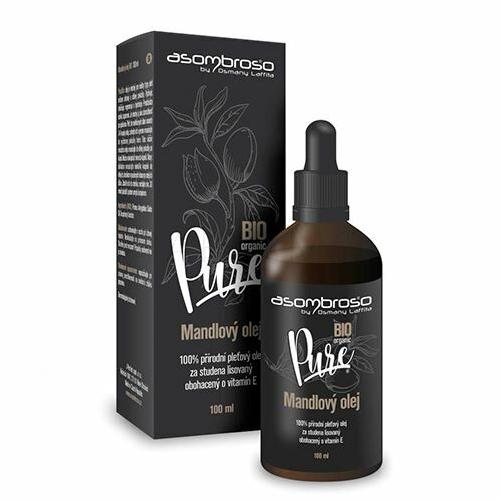 Asombroso Pure BIO Almond Oil Testolaj nőknek 100 ml