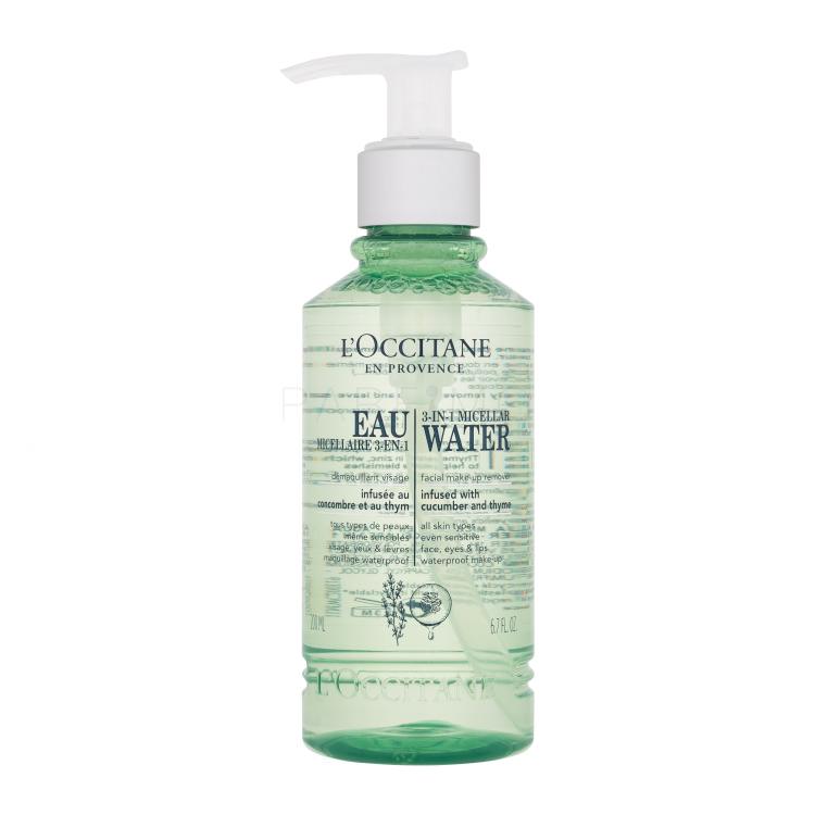 L&#039;Occitane 3-in-1 Micellar Water Micellás víz nőknek 200 ml