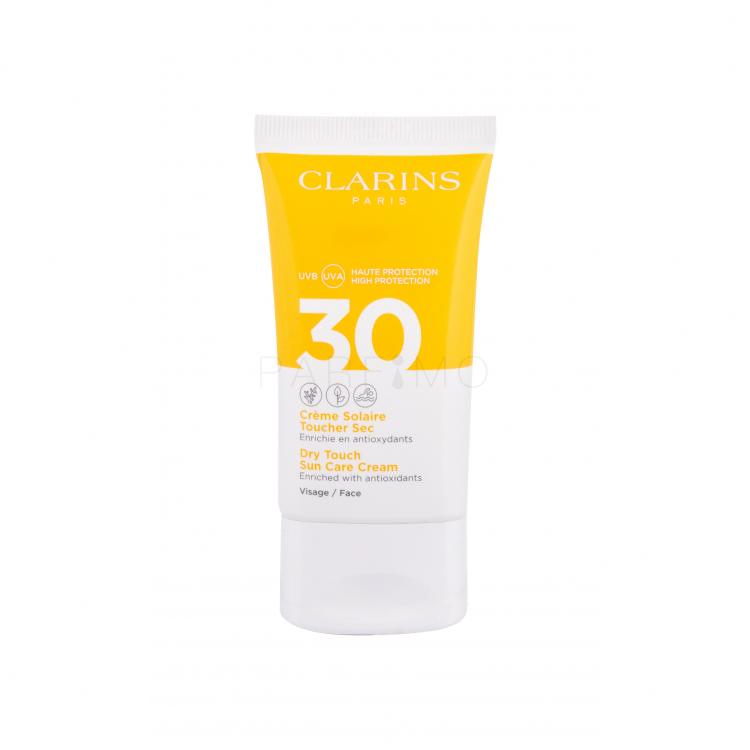 Clarins Sun Care Dry Touch SPF30 Fényvédő készítmény arcra nőknek 50 ml teszter