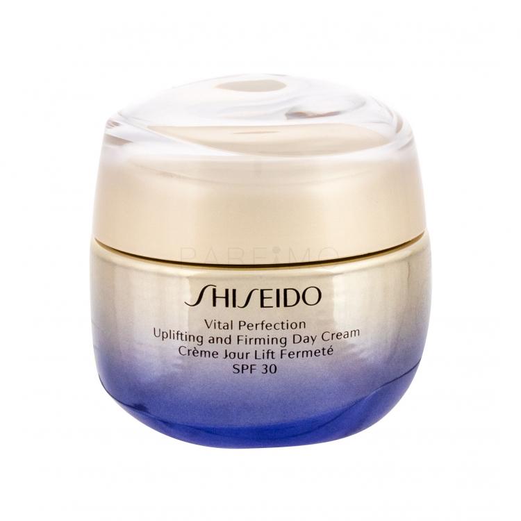 Shiseido Vital Perfection Uplifting and Firming Cream SPF30 Nappali arckrém nőknek 50 ml teszter