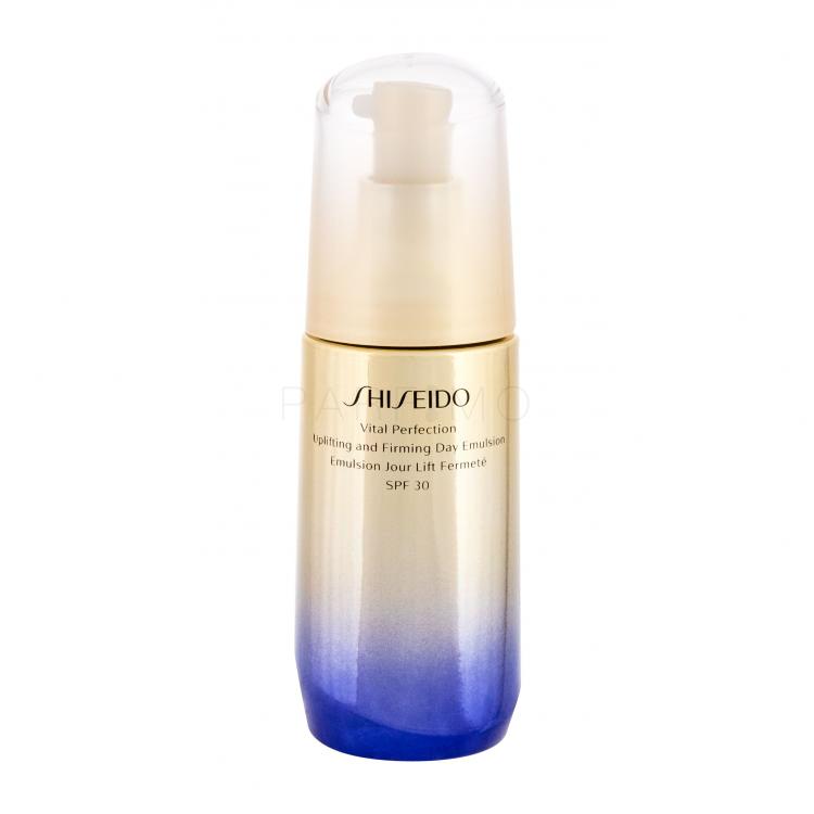 Shiseido Vital Perfection Uplifting And Firming Emulsion SPF30 Arcszérum nőknek 75 ml teszter