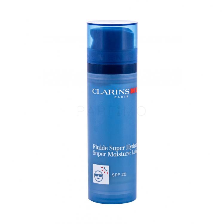 Clarins Men Super Moisture Lotion SPF20 Arcgél férfiaknak 50 ml teszter