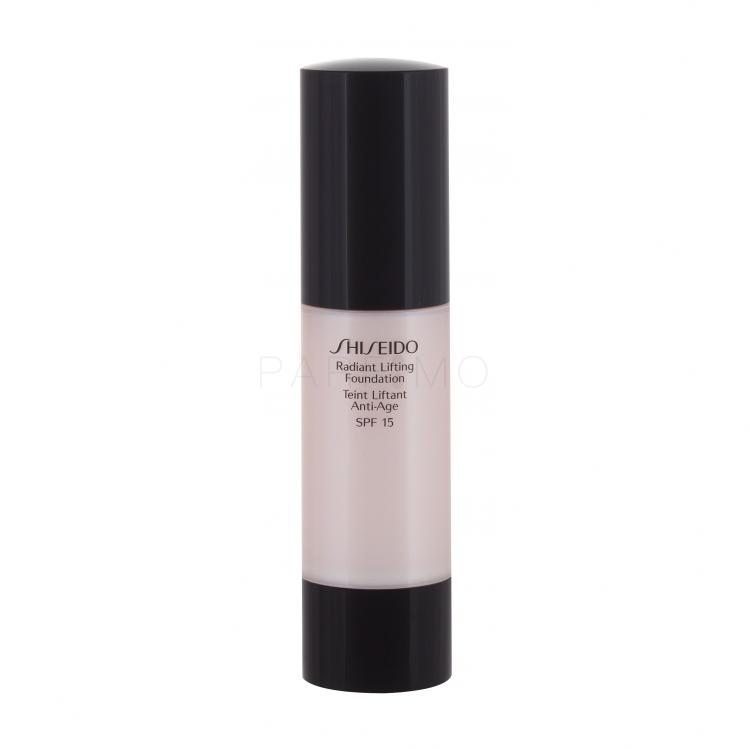 Shiseido Radiant Lifting Foundation Alapozó nőknek 30 ml Változat O60 Natural Deep Ochre