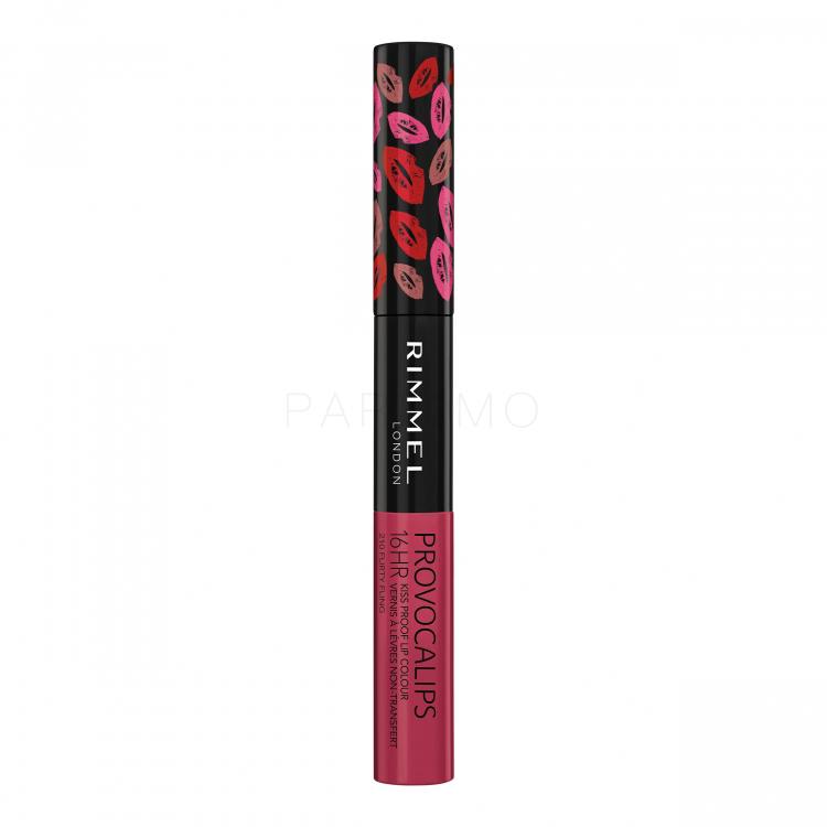 Rimmel London Provocalips 16hr Kiss Proof Lip Colour Rúzs nőknek 7 ml Változat 210 Flirty Fling