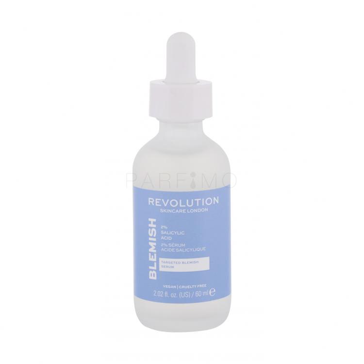 Revolution Skincare Blemish Targeted Blemish Serum With 2% Salicylic Acid Arcszérum nőknek 60 ml