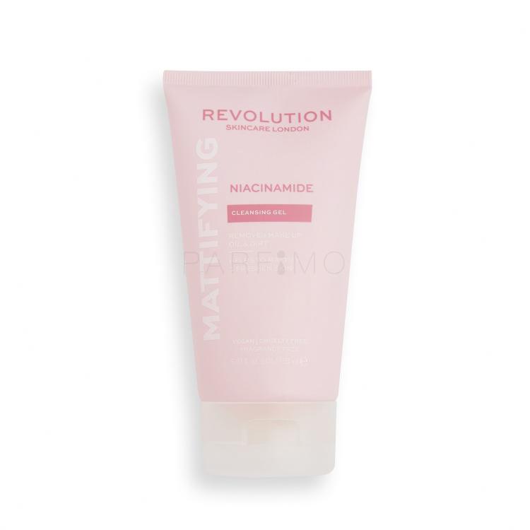 Revolution Skincare Niacinamide Mattifying Arctisztító gél nőknek 150 ml