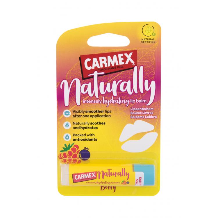 Carmex Naturally Berry Ajakbalzsam nőknek 4,25 g