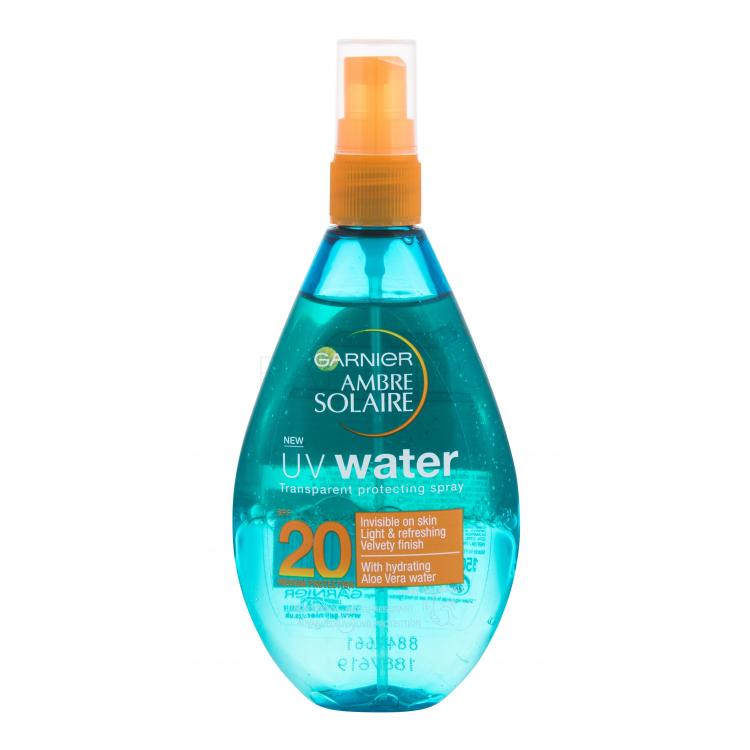 Garnier Ambre Solaire UV Water SPF20 Fényvédő készítmény testre 150 ml